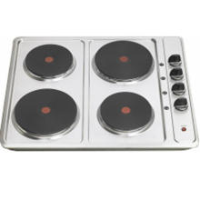 Cooktop elétrico de 60 centímetros com 4 placas quentes